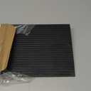 1.8'' Rise Solid Rubber Wheelchair Ramp,Threshold Ramp Used for Thresholds,Doorways and Bathroom (High:1.8 Inch(Pack of 1)) Black