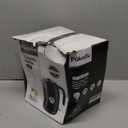 PUKOMC Electric Kettle, 1.7L Stainless Steel Tea Kettle with Temperature Gauge, 1500W Water Boiler with LED Light, BPA-Free, Auto Shut-Off and Boil-Dry Protection (Black)