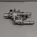 X AUTOHAUX Engine Coolant Thermostat Housing Assembly with Sensor Gasket for Chevrolet Cruze 20112016 for Chevy Sonic 20132018 1.8L 25199824 25192228 Full Aluminum Alloy