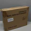 Pack of 30 Clothes Hangers, Space Saving Plastic Hangers, Non-Slip, 0.2 Inches Slim, 360 Swivel Silver Hook for Shirts, Pants & Wet/Dry Garments, White and Dark Gray