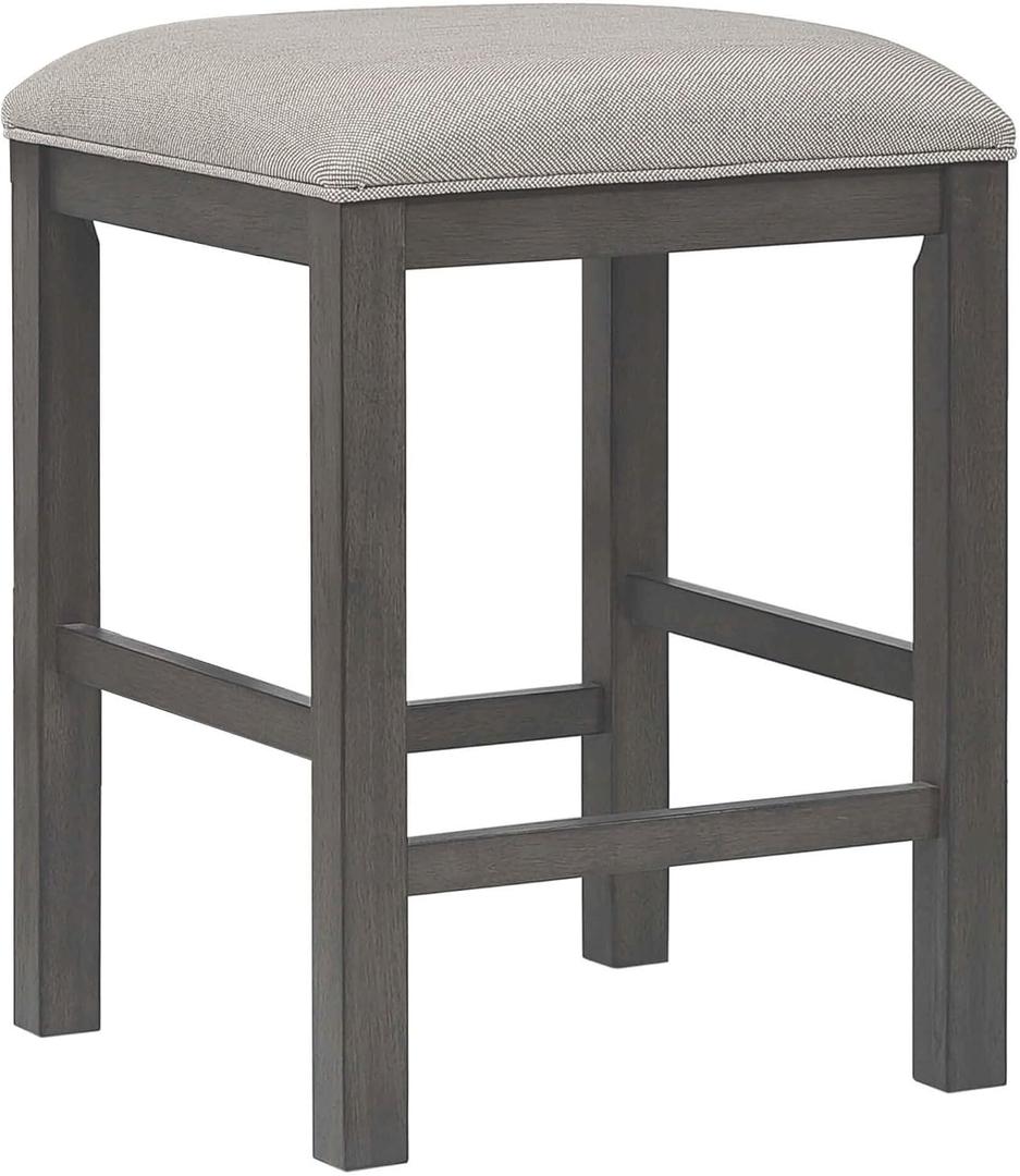 Sunset Trading Shades of Gray Barstool, 24", Distressed Grey