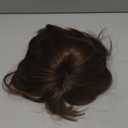 Short Brown Kids Wig Girls Straight Bob Wig with Bangs Synthetic Cosplay Halloween Costume Party Use