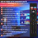 Voice Remote Control for phillips Voice TV Replacement. Universal Remote Control for Philip 4K UltraHD Smart Android TV with Google Assistant. for Philips 43" 50" 55" 65" 75" Class 5704 5504 5604 5806
