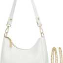 Small Shoulder Bags for Women, mini Purse Vegan Leather Shoulder Bag, Cute Retro Hobo Handbag