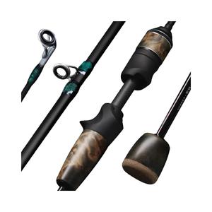 Seasir Stream Ultralight Lure Fishing Rods Carbon Solid Wood Handle Fuji A+O 40T Carbon Cloth Lure Weight 1-10g Fishing Rod