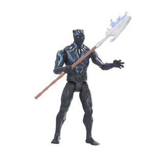 Marvel Black Panther 6-inch Vibranium Suit Black Panther (2 pack)
