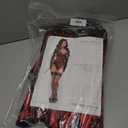 Daisy Corsets Sexy Devil Halloween Costume Top Drawer Red and Black XL