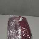 BGment Burgundy Red Blackout Curtains 54 Inch Length - Christmas Blackout Curtains Thermal Insulated Rod Pocket Back Tab Room Darkening Curtains for Bedroom, 2 Window Curtains Panels (38 x 54 Inch,)