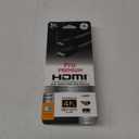 GE home electrical GE 4K HDMI Cable, 3 ft. HDMI 2.0 High Speed 18 Gbps with Ethernet, 4K 60Hz, 1440p 1080p 120Hz, HDR, for HDTV, Streaming, Blu-ray, Gaming, PS4 Pro PS5 Xbox, 34474