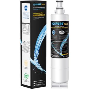 ICEPURE PLUS 4396508 NSF53&42 Premium Replacement for Whirlpool 4396510, Everydrop EDR5RXD1, Filter 5, NL240V, WFL400, 46-9902, 9010, RWF0500A Refrigerator Water Filter, 1PACK