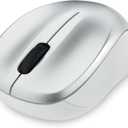 Verbatim 2.4G Wireless LED Silent Mouse - Noiseless and Silent Click Computer Mouse with Nano Receiver for Mac and PC - Silver
