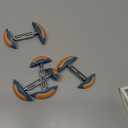 Mini Shoe Stretchers Women Wide Feet, Non-Slip Shoe Widener Expander Shaper Trees for Women Adjustable (Blue- 2 Pair)