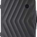 BAGSMART Carry On Luggage, PC Hardside Suitcase 22x14x9 Airline Approved, 20 Inch Travel Carry-on Luggage with Spinner Wheels, Lightweight Rolling Suitcases for Men Women,Black