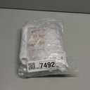 RIMELA Queen Bed Skirt 14 Inch Drop White, Wrap Around Elastic Bed Skirts Queen Size Dust Ruffle, Bedskirt for Adjustable Bed Base Solid Silky Fabric Machine Washable Easy to Install