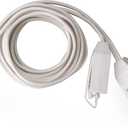 Coleman Cable 9418-01 16/2 12-Foot Double Cube Tap, White