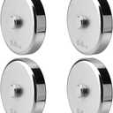 Northdeer Weight Plates for Steel Dumbbells 4 Pieces 0.5lb 1.5lb 2.5lb 3lb 5lb 7.5lb (Standard-Finish)