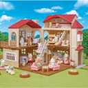 Calico Critters - Red Roof Home - Country Home - 2026 Gift Set Edition Dollhouse Kids Pretend Play House, Miniature Home Playset with Furniture & Accessories, Ages 3+