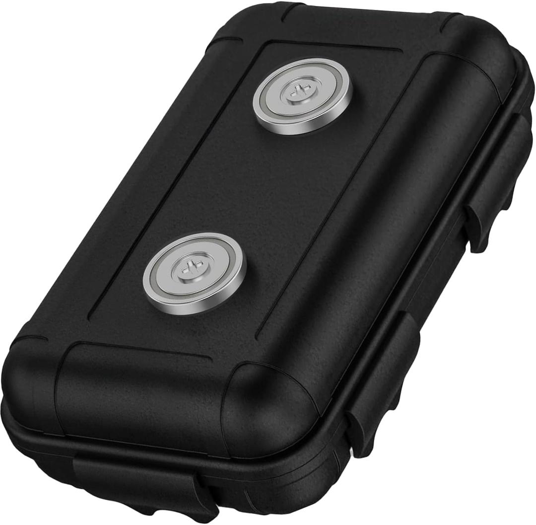 Lucrum Magnetic Key Box for Under Car Holder - Hide a Key Magnetic Car - Hide a Key Box - Big