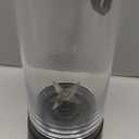 Cordless Portable Personal Size Blender - Mini Blender Make Smoothies and Shakes, 380Ml BPA Free Travel Cup, Powerful Blending Suit in Office/Home/Gym (Black)