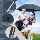 NINEMAX Golf Umbrella, 51/54/62/68 Inch Large Windproof Umbrella for Rain | Vented Double Canopy, Fiberglass Frame, 210T Pongee Fabric, One Button Auto Open, Wind Resistant For Golf & Outdoor Use