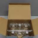 Vintage LED Edison Bulbs, 6W, Equivalent 60W, High Brightness Daylight 5000K, ST58 Antique LED Filament Bulbs with 90+ CRI, E26 Medium Base, Dimmable, Clear Glass, Pack of 6