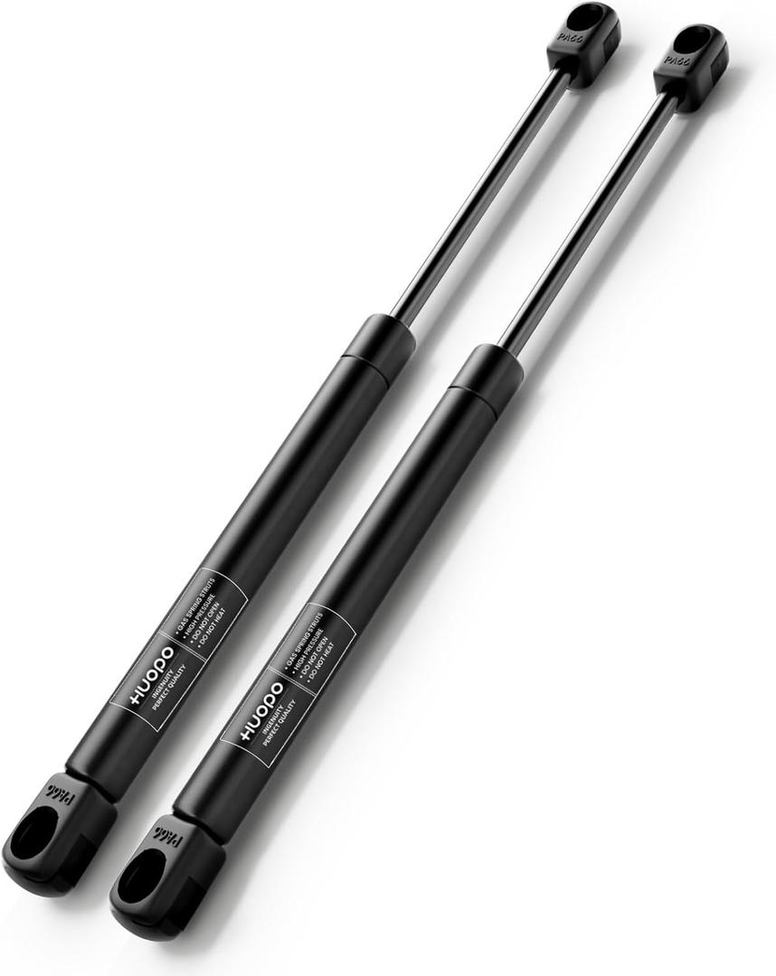 HUOPO C16-11028 12 inch 40lbs Gas Struts, 7009-2PK Weatherguard Tool Box Parts, 12in Shocks Lift Support for Aluminum Toolbox Lid Leer Camper Shell Door Truck Cap A.R.E Canopy, 2 Pack