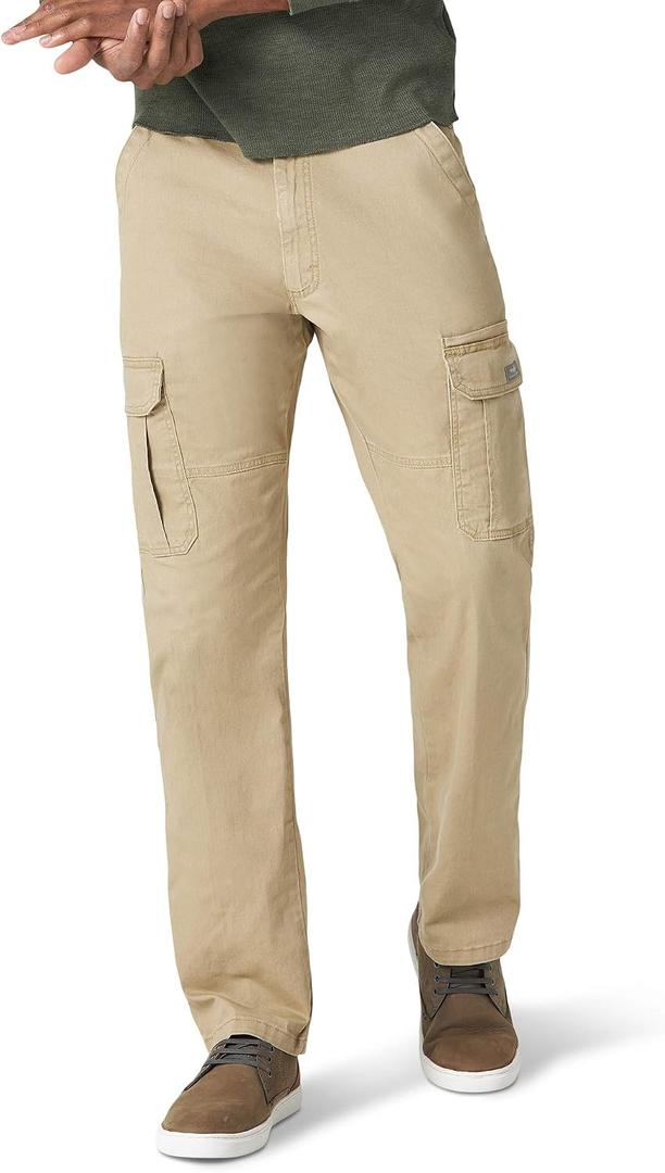 Relaxed Fit Stretch Cargo Pant, Elmwood, 36W x 32L