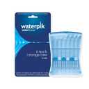 Waterpik Water Flosser 6 Count Replacement Tips With Case, Convenient, Hygienic and Sturdy for Easy Storage and Travel, Includes Precision, Orthodontic, Plaque Seeker Refill Heads Nozzles
