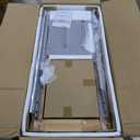 ClickDecor Anson Kitchen Island Bar Cart with Storage, Butcher Block Table, Rolling Wheels and Portable Cabinet Organization for Home Apartment Essentials, Gray