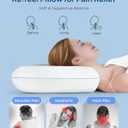 Cooling Soft Memory Foam Pillow, Cervical Neck Pillow for Side Sleepers, Back & Stomach Sleepers, Ergonomic Orthopedic Design for Neck Pain Relief and Deep Sleep, CertiPUR-US, White (Standard Size: 23.6"L x 15.7"W soft)