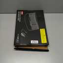 Wireless Keyboard and Mouse Combo, 2.4G Wave Keys Ergonomic Keyboard with Wrist Rest and 3 Level DPI Advanced Wireless Ergonomic Mouse, Natural Typing for Windows, Mac OS Desktop (Black Graphite)