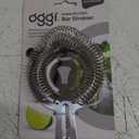 OGGI Hawthorne Strainer, Stainless Steel for Cocktails, Drink Strainer, Bar Strainer Professional 2 Prong with Wire Spring