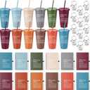 Teenyyou 72 Pcs 72 Pcs Difference Maker Employee Appreciation Gifts 24 oz Tumblers with Spiral Notebooks and Keychains Thank You Gifts Bulk for Teacher Nurse Coworker Leader (Cool Neutral)