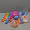 4-in-1 Turtle Water Sprinkler for Kids Summer Toys, Outdoor Toys for Toddlers, Kids Sprinkler Water Toys, Backyard Games for Summer Fun, Backyard Games Splash Water Toys Gifts for Boys Girls Dogs (Pink)