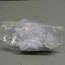 LilyCoco Womens V Neck Collared Shirt Casual Summer Short Sleeve Loose Fit T Shirts White Large