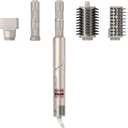 Shark HD430 FlexStyle Air Styling & Drying System, Powerful Hair Dryer Brush & Multi-Styler with Auto-Wrap Curlers, Paddle Brush, Oval Brush, Concentrator Attachment, Stone