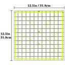UOOU Quilting Ruler(12.5"X12.5"), Square Quilting Rulers Fabric Cutting Ruler Acrylic Quilters Rulers Clear Mark for Easy Precision Cutting and Crafts Quilting and Sewing