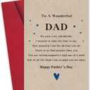 11 x Fathers Day Card - Poem Father Day Cards - Dad Greeting Cards For Birthday - Special Fathers Day Card