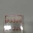 Glamnetic Press On Nails - Crystal Glaze | Glazed Short Oval Nude Fake Nails with Ombré, Salon Quality Neutral Nails | 15 Sizes - 30 Nail Kit with Glue