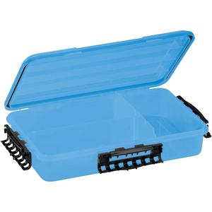 Plano Waterproof 3700 Deep Bulk Stowaway Tackle Box, 14" X 8.88" X 3", Durable Cam-Action Latches, O-Ring Seal, Adjustable Dividers for Versatile Fishing Storage