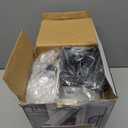 Mueller Pro-Series All-in-One, 12 Blade Mandoline Slicer for Kitchen, Food Chopper, Vegetable Slicer and Spiralizer, Cutter, Dicer, Grater, Kitchen Gadgets Sets with Container, White Sand/Gray