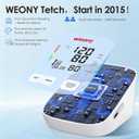Blood Pressure Monitors for Home Use FSA&HSA Eligible Adjustable Blood Pressure Cuff Arm 9-17in,2 * 99 Memories Digital Arm Blood Pressure Machine,Large BP Cuff Automatic Upper Arm with USB