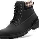 Mens Hiking Boots (7.5, Black)