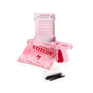Stitchy No-Sew Hemming Tool- Easy, Portable, Professional-Grade Tagging Gun for Quick, Temporary Hems on Pants, Skirts, Dresses, and Sleeves