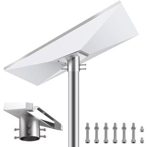 Heavy Duty Starlink Gen 3 Pipe Adapter, Starlink V4 Pole Adapter Mount,Star Link Gen3 Mount,Star Link Gen 3 Pole Mounting Kit, Adjustable Mounting Kits for StarLink Roof, Wall, RV Installation