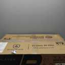 GTPLAYER Gaming Chair with Foot Rest & Pocket Spring Cushion, Breathable Fabric for Home Office Desk, Ergonomic High Back Computer Chair with Headrest & Lumbar Support, Black