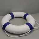 20 Inch Safety Life Preserver Ring Buoy for Swimming, Swim Foam Ring - Pool Safety Throw Rings, Rescue Lifeguard Wall Decoration