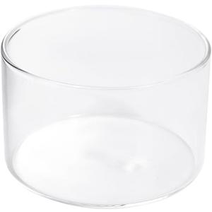 Small Glass Bowls Ice Cream Cup Mousse Cup, Transparent Glass Dessert Tray DIY Round Shaped Pudding Cup