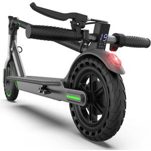 VOLPAM Electric Scooter, 350W/500W/800W/1000W/250W Powerful Motor & 19/22/ 9 MPH Top Speed, 16-28-10 Miles Long Range, Folding E Scooter Choice