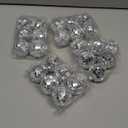 Funtery 100 Pcs Mirror Disco Balls Bulk Assorted Silver Hanging Disco Ball Decor for Home Wedding Birthday Dance Music 70 S Theme Party Christmas Tree Ornaments(1.2'', 2'')